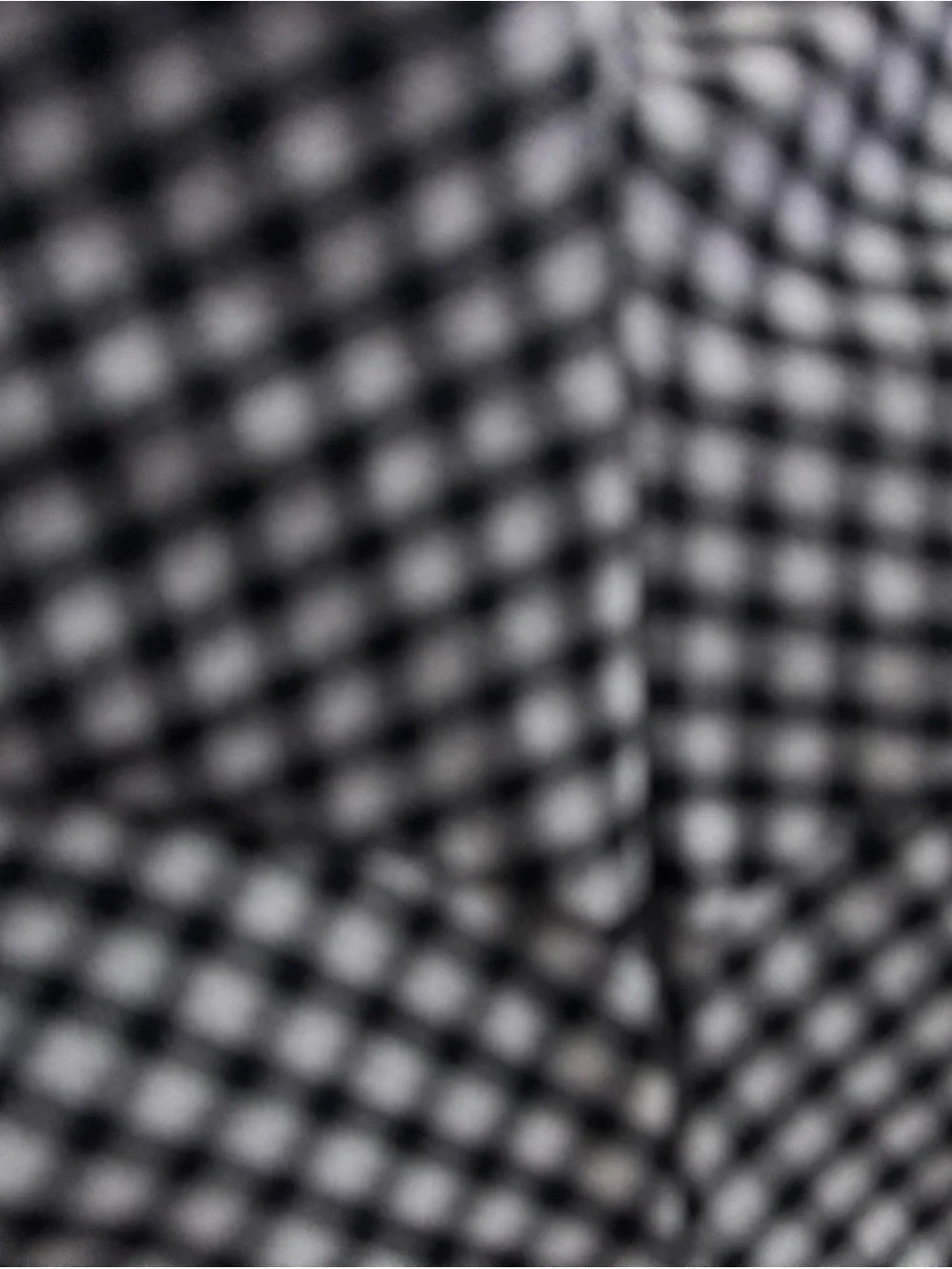 CAbi Black & White Gingham Wide-Leg Pants